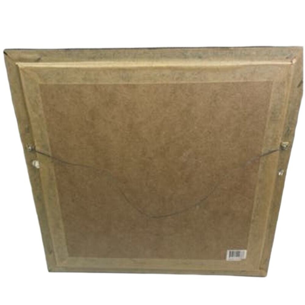 Rustic Flower Pansy Hyacynth Violet Square Matted Framed Wall Art Artwork Pair - Picture 7 of 7